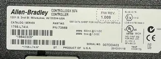 Allen-Bradley 1756L7537 ControlLogix PLC