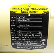 Baldor IEM3554TE Motor