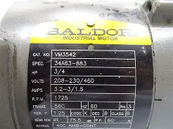 Baldor M3542TE Motor