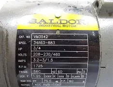 Baldor M3542TR9 Motor