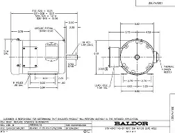 Baldor M3546T Motor