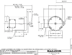 Baldor M3546TB Motor