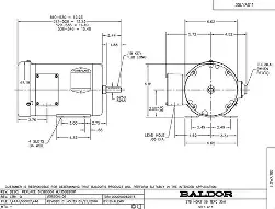 Baldor M3546TD Motor