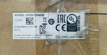 Delta VFD-E015H43AC Drive