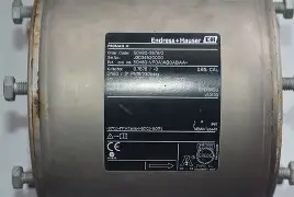 Endress+Hauser Promag50WE Flow Meter