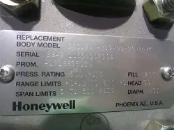 Honeywell STT3000SG0A0A1A1AF Transmitter