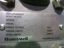 Honeywell STT3000SG0A0A1A1AG Transmitter