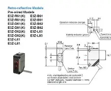 Omron E3Z-D82 Photoelectric Sensor Variant L