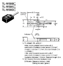 Omron TL-W5MC1 Proximity Sensor Variant E