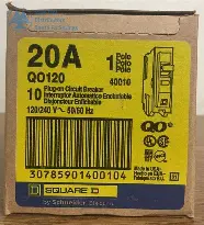 Square D QO120PDFB Breaker
