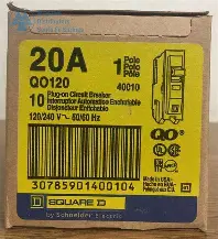 Square D QO120PDFC Breaker