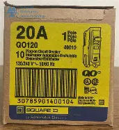 Square D QO120PDFH Breaker