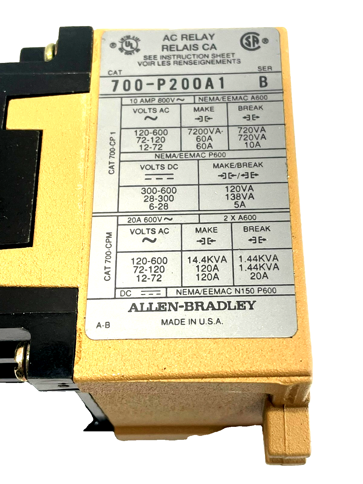 700-P200A1 | Allen-Bradley | US