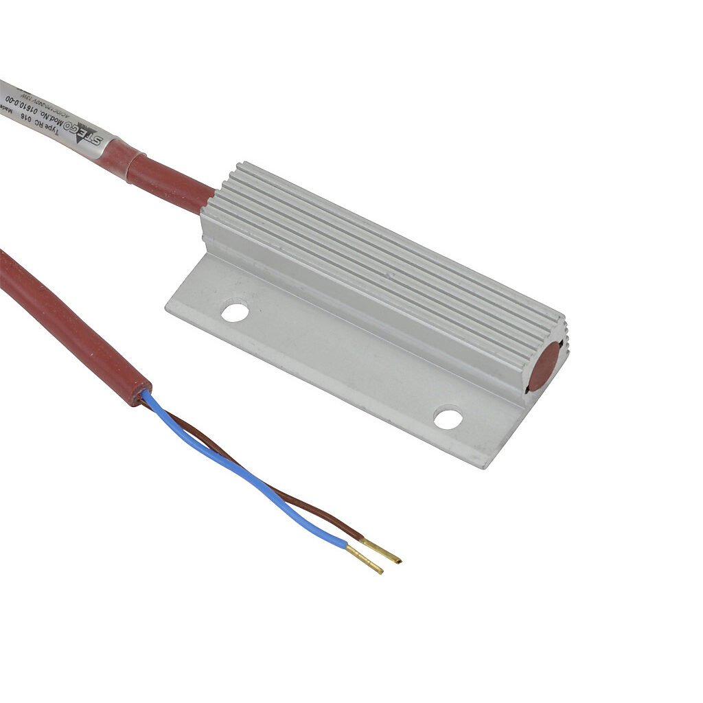 016100-00 - Stego enclosure heater, 13W heating capacity, PTC resistor heating element, 120-240 VAC/VDC operating voltage, panel mount.