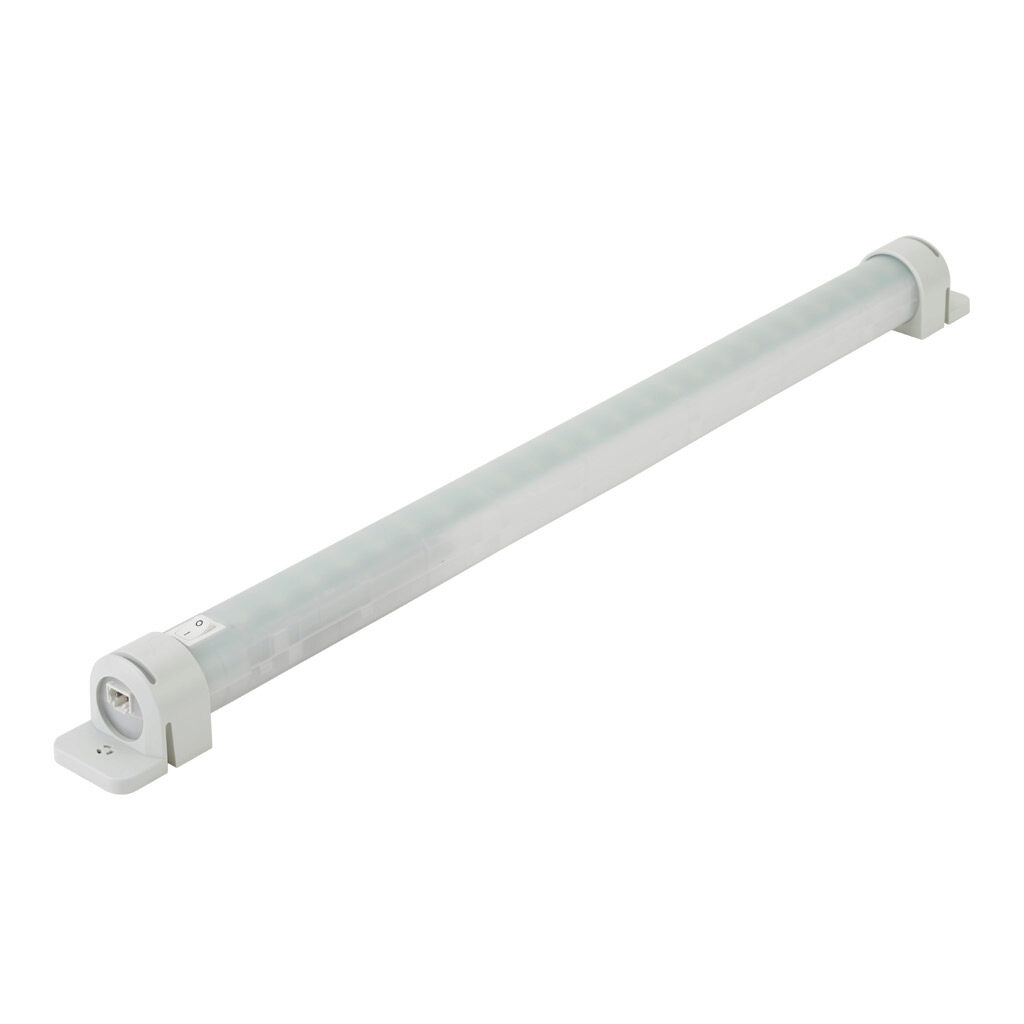 022000-30 - Stego Varioline LED enclosure light, 100-240 VAC operating voltage, on/off switch, 23.4in length, 1730 lm, magnet mount, 2-pole plug with snap lock, 16W, IP20.