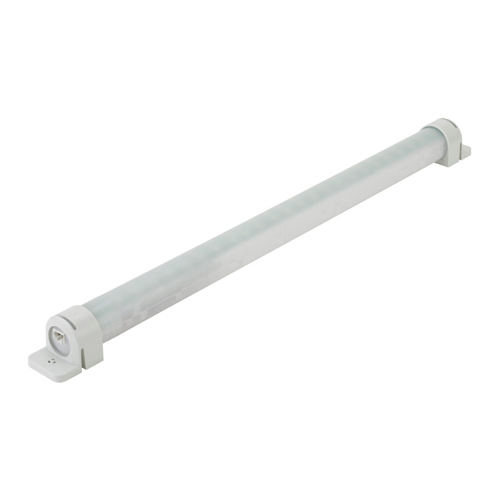 022200-30 - Stego Varioline LED enclosure light, 100-240 VAC operating voltage, no switch, 23.4in length, 1730 lm, magnet mount, 2-pole plug with snap lock, 16W, IP20.