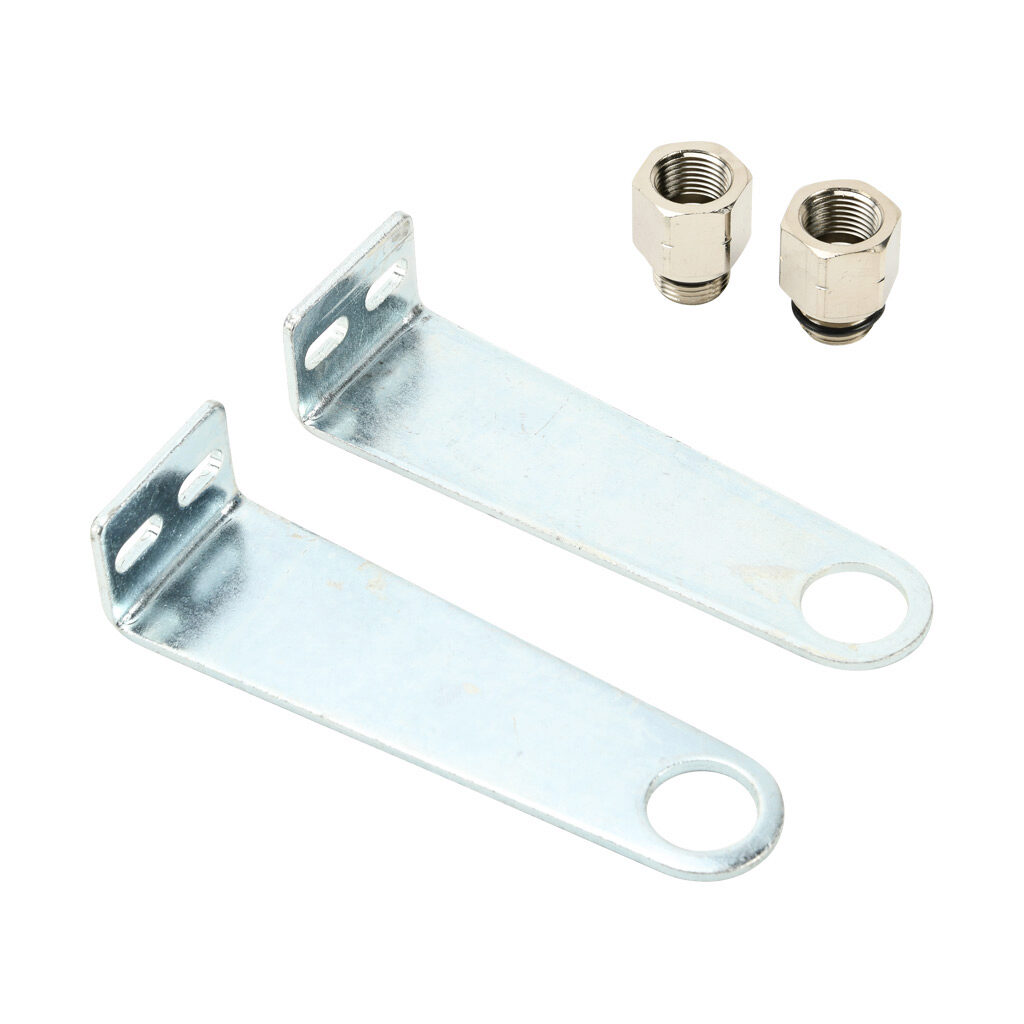 0222000190U - Metal Work bracket, 120mm. For use with Series 70 1/4in compact manifolds.