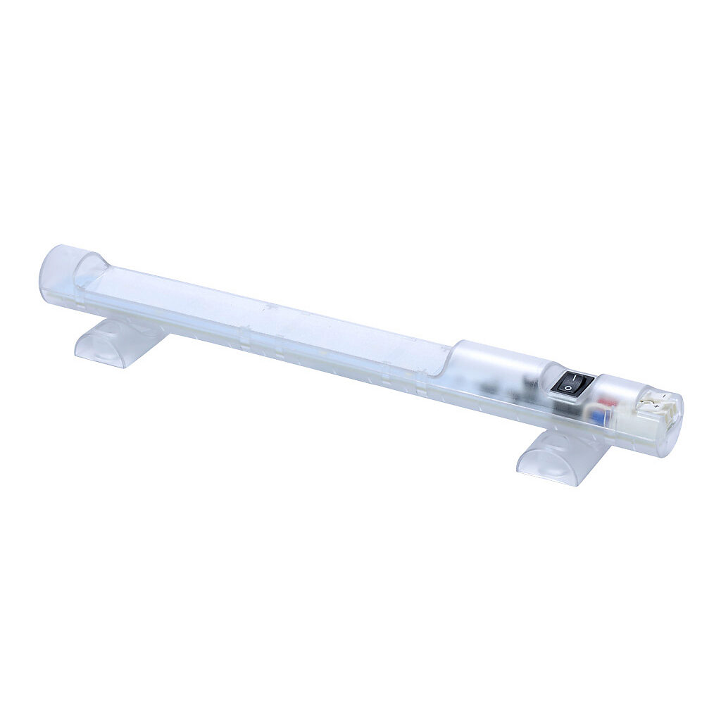 025401-11 - Stego Ecoline LED enclosure light, 24-48 VDC operating voltage, on/off switch, 13.8in length, 400 lm, screw mount, 2-pole dual cage clamp for 16 AWG stranded wire with ferrule or 14 AWG solid wire, 5W, IP20.