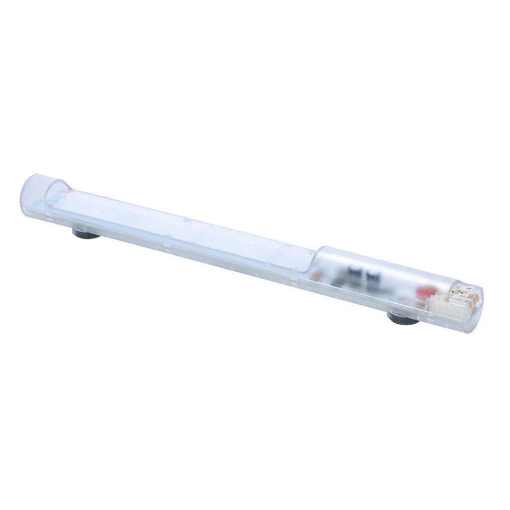 025423-10 - Stego Ecoline LED enclosure light, 100-240 VAC / 90-110 VDC operating voltage, no switch, 13.8in length, 400 lm, magnet mount, 2-pole dual cage clamp for 16 AWG stranded wire with ferrule or 14 AWG solid wire, 5W, IP20.