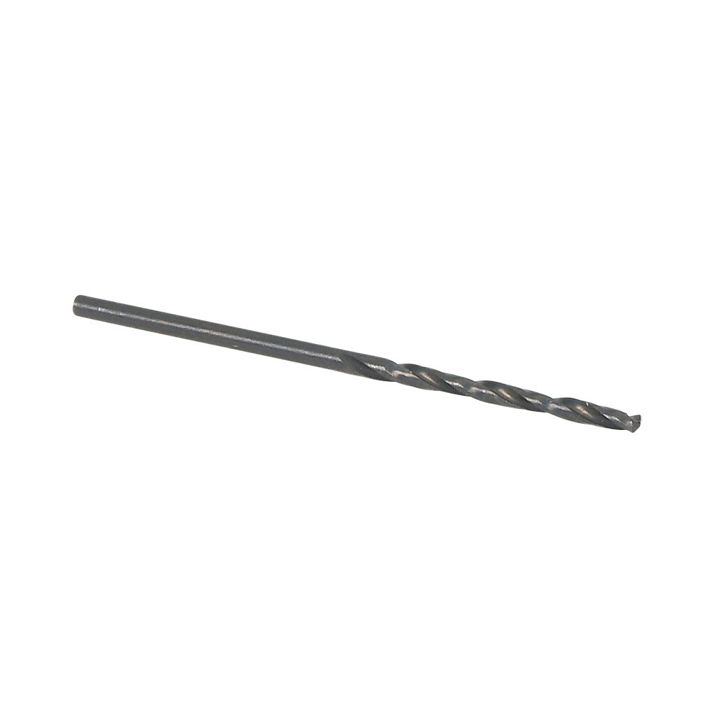 02792 - Viking jobber-length drill bit, 5/64in, split point, high-speed steel (HSS), black oxide finish, round shank, 2.0in (51mm) overall length. Package of 10.