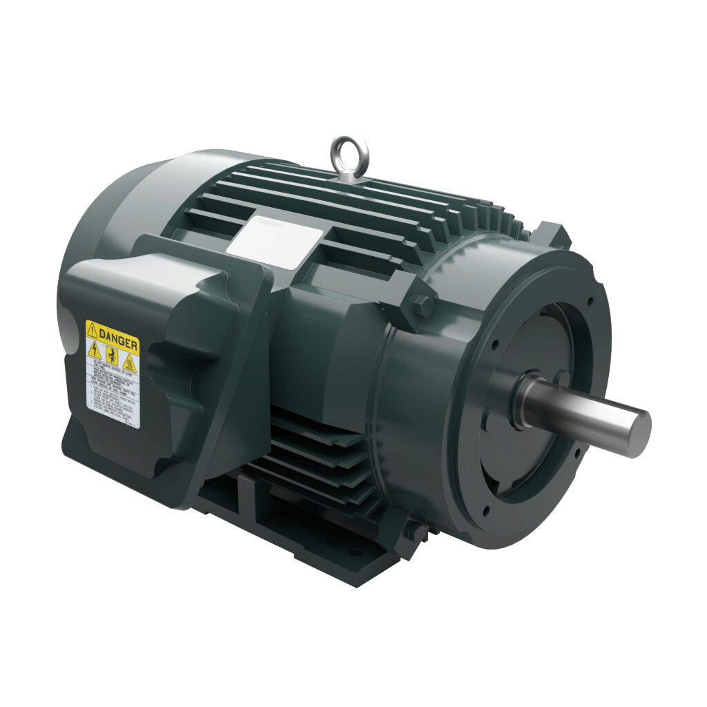 0404SDSR42A-P - Toshiba SD premium efficiency AC induction motor, high-performance inverter duty and severe duty, 40hp, 3-phase, 230/460 VAC, 1800rpm, TEFC, NEMA 324TC frame, cast iron, C-face/rigid base mount.