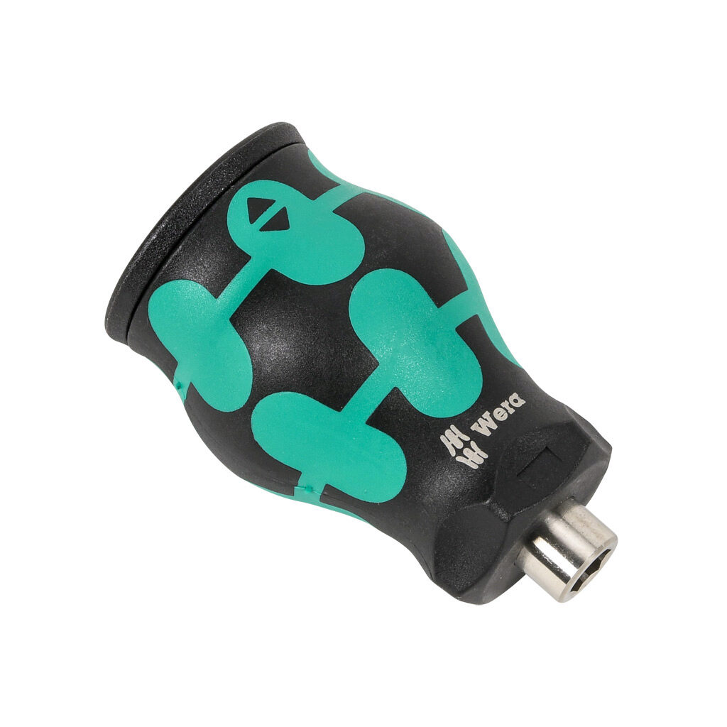 05008873001 - Wera Kraftform Kompakt stubby multi-bit screwdriver, 6 pieces, Kraftform ergonomic handle with bit storage, Phillips, Torx and slotted.