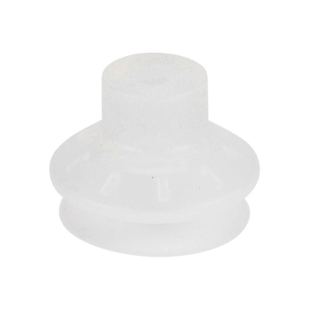 10.01.06.00126 - Schmalz vacuum suction cup, replacement, bellows, round, 1 fold(s), 33mm, silicone.