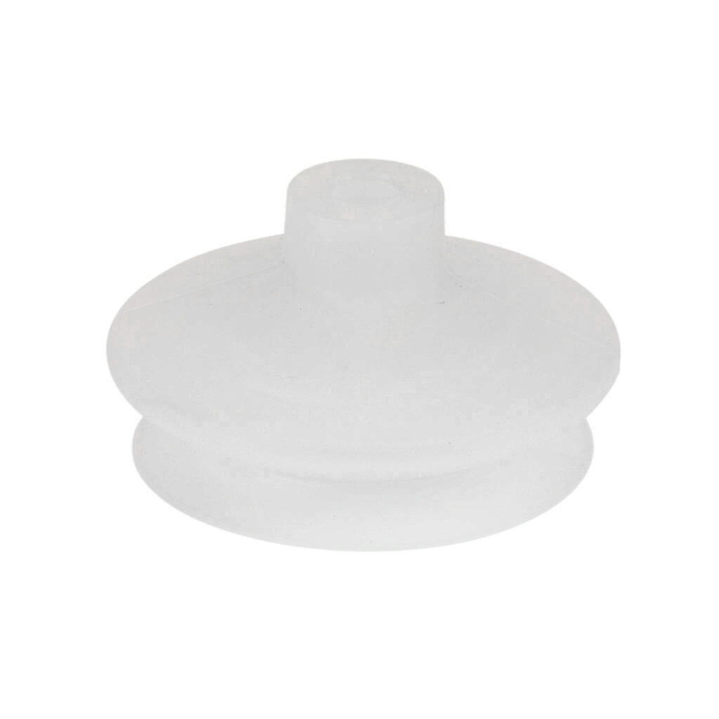 10.01.06.00128 - Schmalz vacuum suction cup, replacement, bellows, round, 1 fold(s), 53mm, silicone.