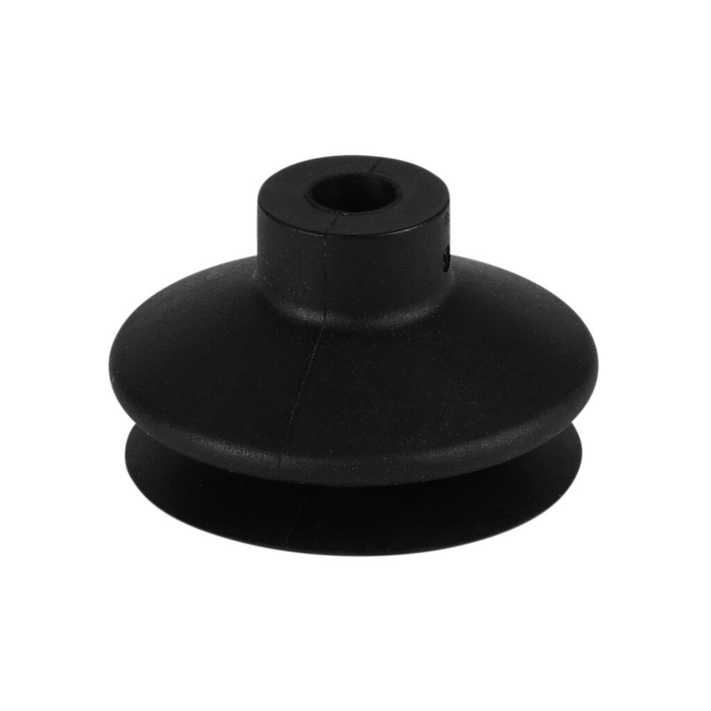 10.01.06.00131 - Schmalz vacuum suction cup, replacement, bellows, round, 1 fold(s), 43mm, nitrile rubber.