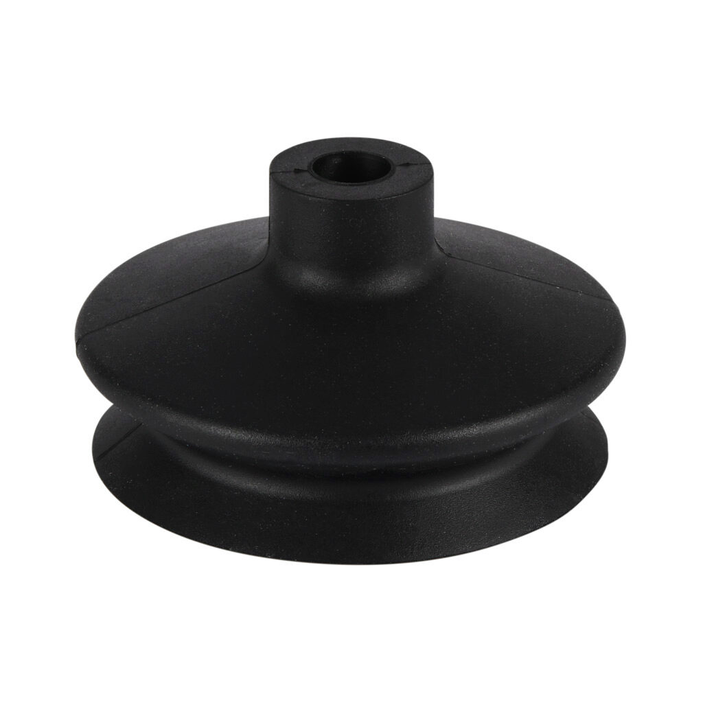 10.01.06.00133 - Schmalz vacuum suction cup, replacement, bellows, round, 1 fold(s), 78mm, nitrile rubber.