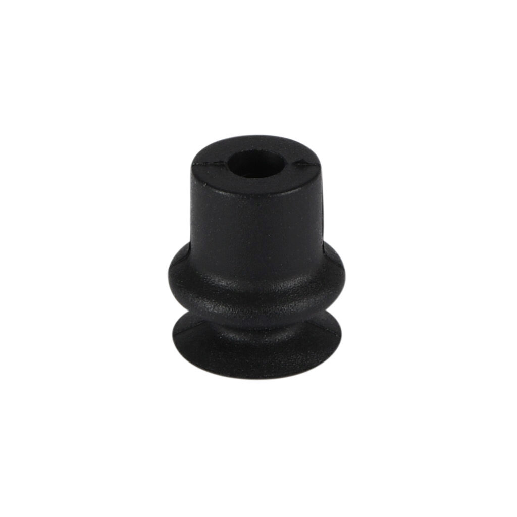10.01.06.00370 - Schmalz vacuum suction cup, replacement, bellows, round, 1 fold(s), 14mm, nitrile rubber.