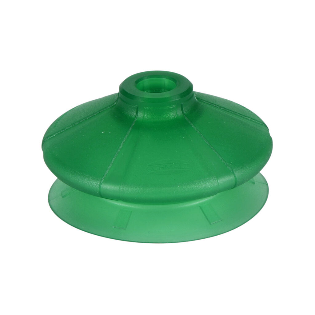 10.01.06.02457 - Schmalz vacuum suction cup, replacement, bellows, round, 1 fold(s), 60mm, Elastodur.