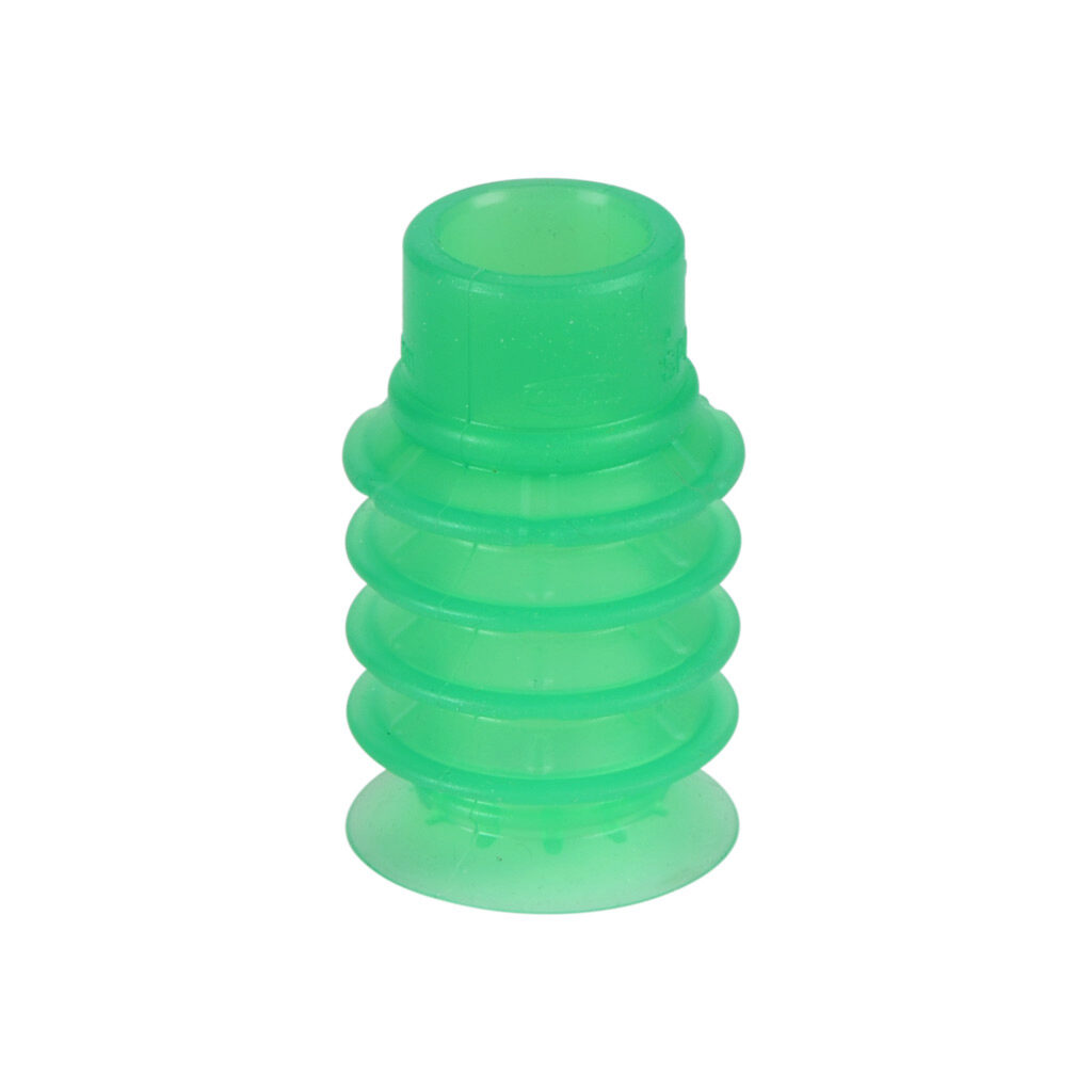 10.01.06.02589 - Schmalz vacuum suction cup, replacement, bellows, round, 4 fold(s), 30mm, silicone.