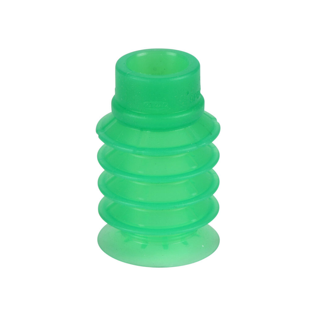 10.01.06.02590 - Schmalz vacuum suction cup, replacement, bellows, round, 4 fold(s), 40mm, silicone.