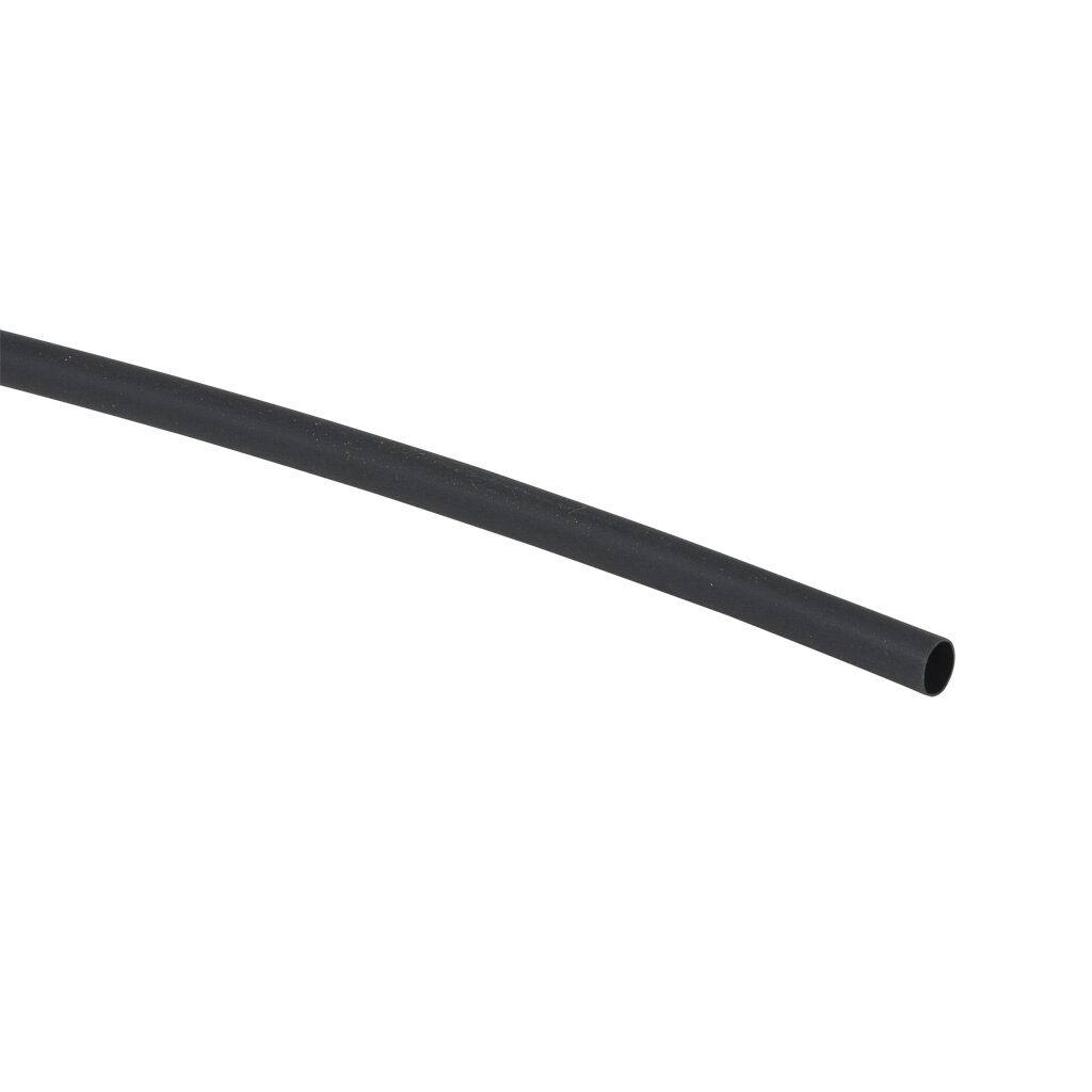 106-10090 - Sumitomo B2 heat shrink tubing, 3/16in trade size, 2:1 shrink ratio, single wall, flexible, black, flame retardant, UL 1581 VW-1, 4ft stick length. Package of 10.