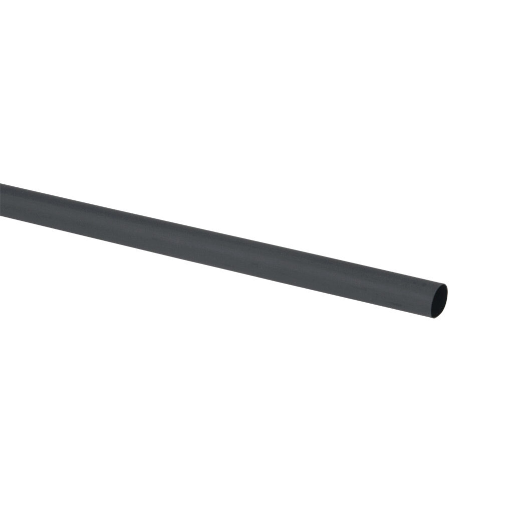 106-10142 - Sumitomo B2 heat shrink tubing, 3/8in trade size, 2:1 shrink ratio, single wall, flexible, black, flame retardant, UL 1581 VW-1, 4ft stick length. Package of 10.
