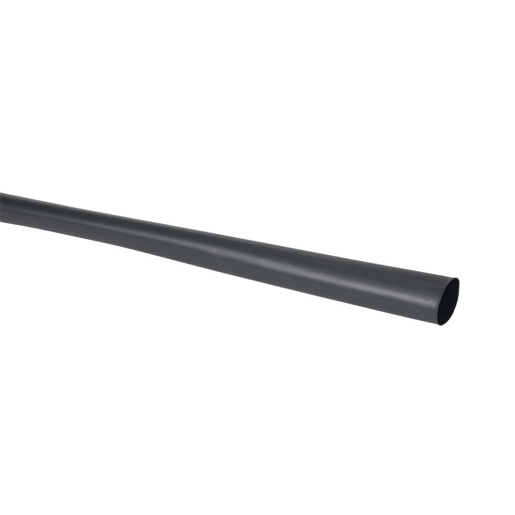 114-10041 - Sumitomo O2B2 heat shrink tubing, 3/4in trade size, 2:1 shrink ratio, dual wall, hot melt adhesive, flexible, black, flame retardant, 4ft stick length. Package of 5.