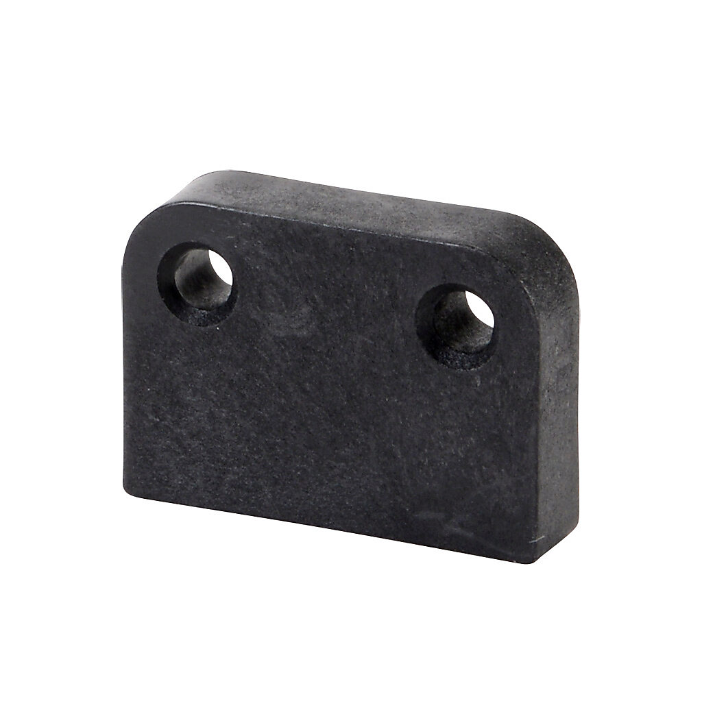 114300-2 - IDEM mounting spacer, polyester. Package of 2. For use with IDEM M-series non-contact switches.