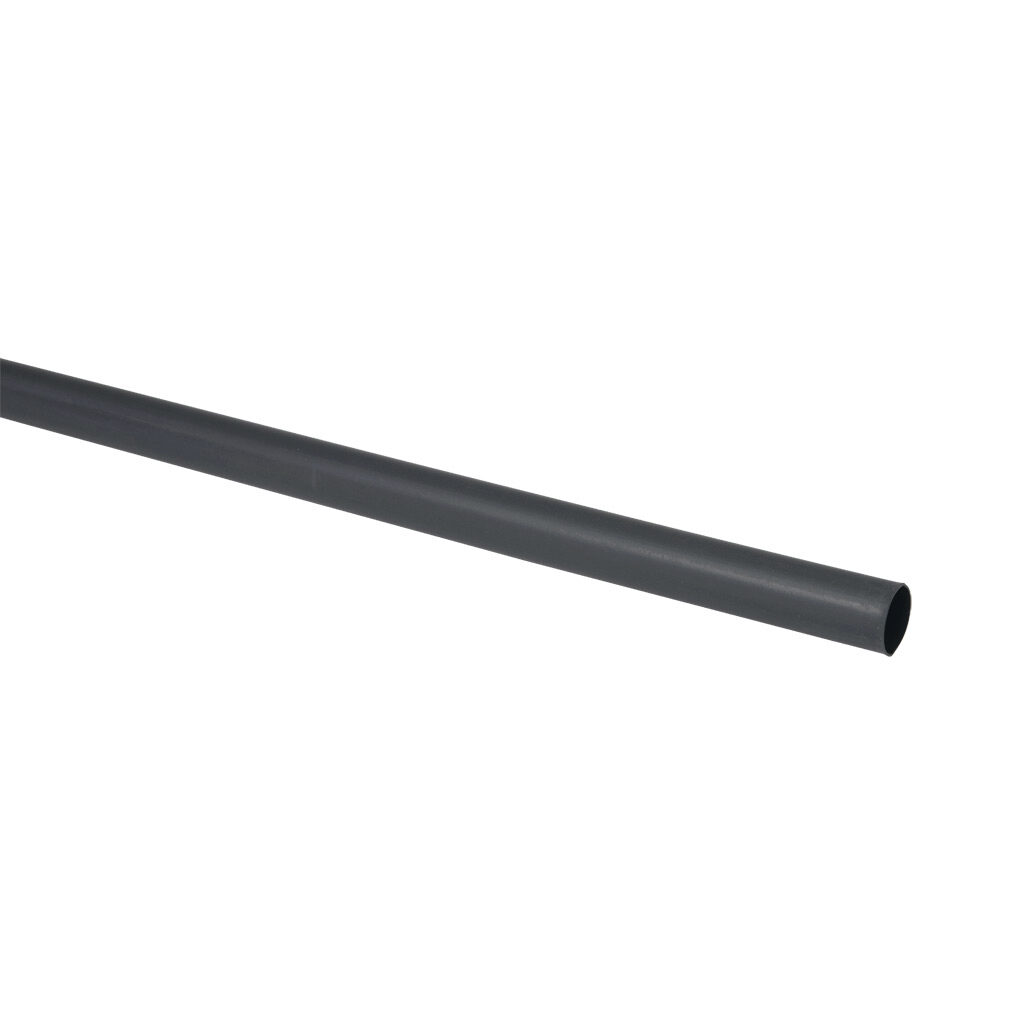 115-10079 - Sumitomo W3B2 heat shrink tubing, 1/2in trade size, 3:1 shrink ratio, dual wall, hot melt adhesive, flexible, black, flame retardant, 4ft stick length. Package of 5.