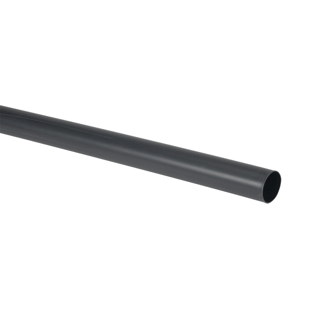 115-10083 - Sumitomo W3B2 heat shrink tubing, 1in trade size, 3:1 shrink ratio, dual wall, hot melt adhesive, flexible, black, flame retardant, 4ft stick length. Package of 5.