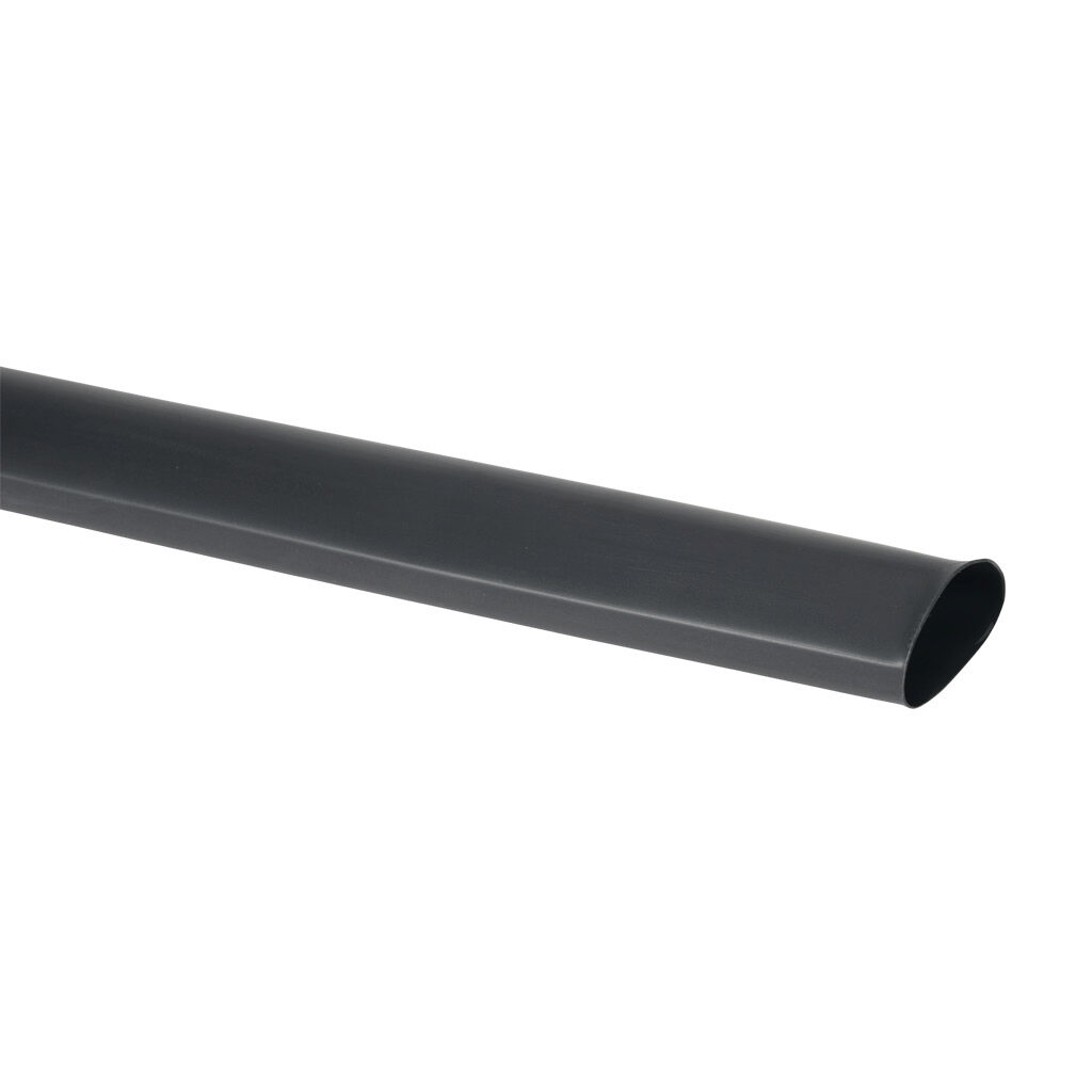 115-10087 - Sumitomo W3B2 heat shrink tubing, 1-1/2in trade size, 3:1 shrink ratio, dual wall, hot melt adhesive, flexible, black, flame retardant, 4ft stick length.