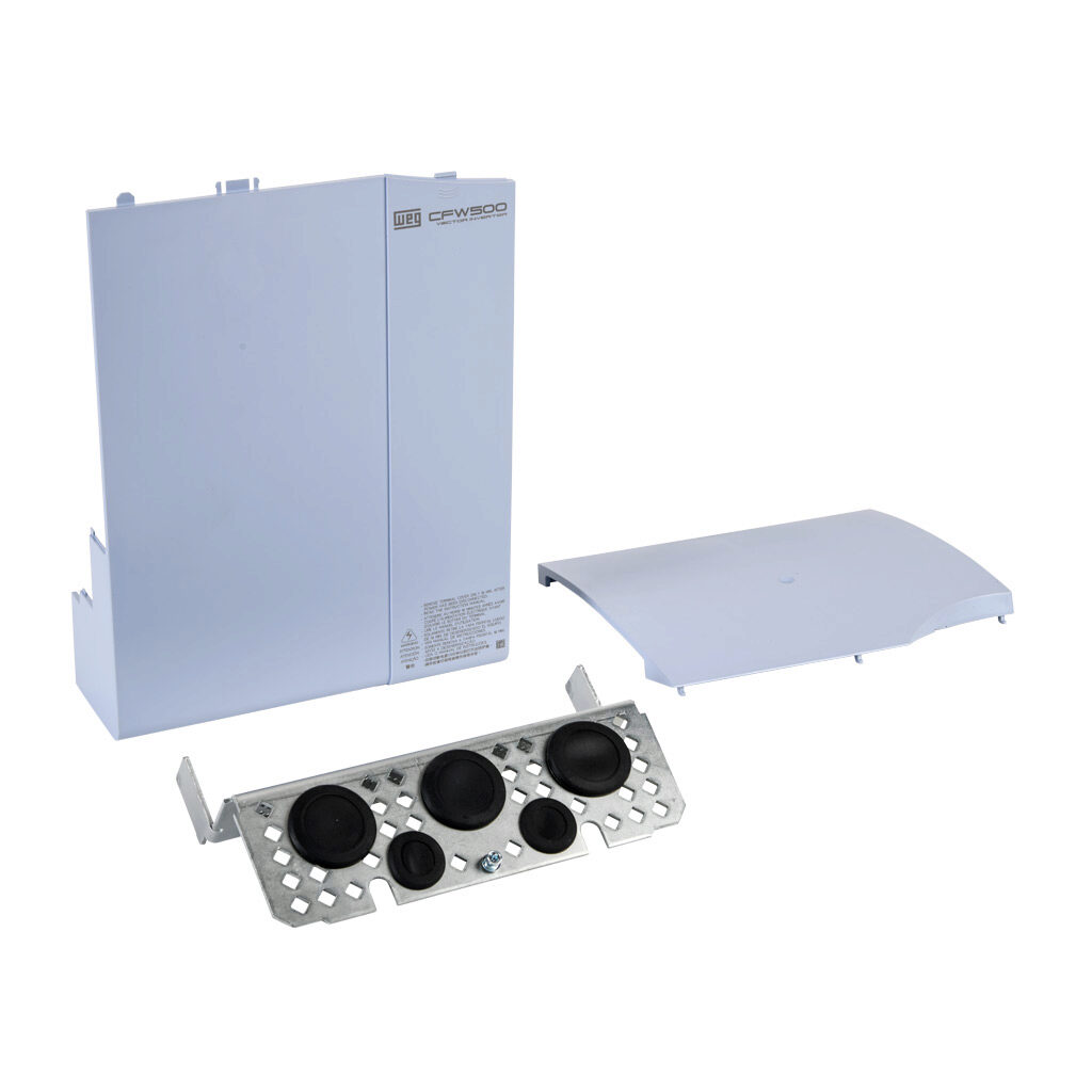 13104601 - WEG Electric CFW500 series conduit box, NEMA 1. For use with WEG CFW500 series E frame AC drives. Mounting hardware included.