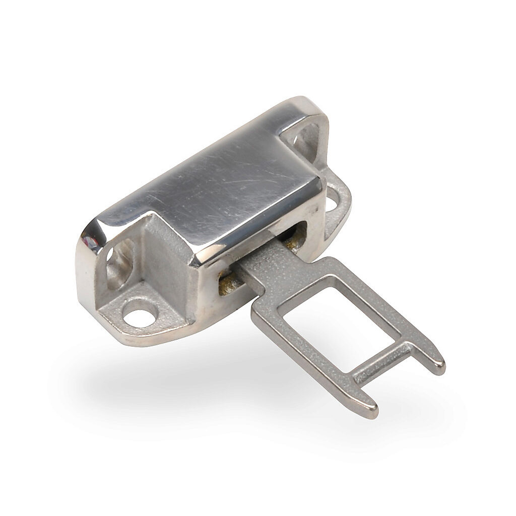 140111 - IDEM actuator tongue (key), heavy duty flexible mounting tab with 40mm mounting hole spacing mount, 316 stainless steel. For use with all IDEM K-SS, KM, KM-SS, KP and K-15 series safety switches.