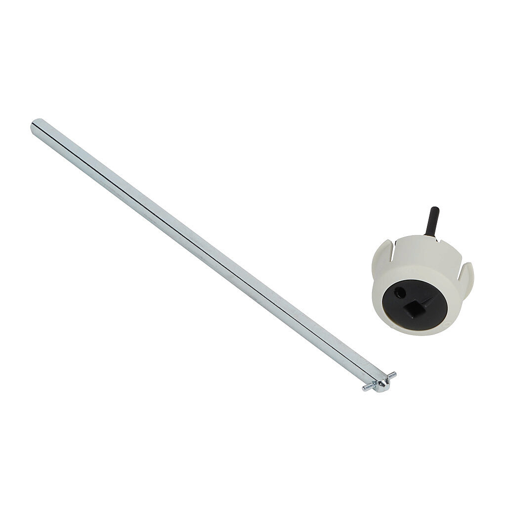 14070520 - Socomec shaft, 200mm length, 5 x 5mm. For use with S0 and S00 type handles.
