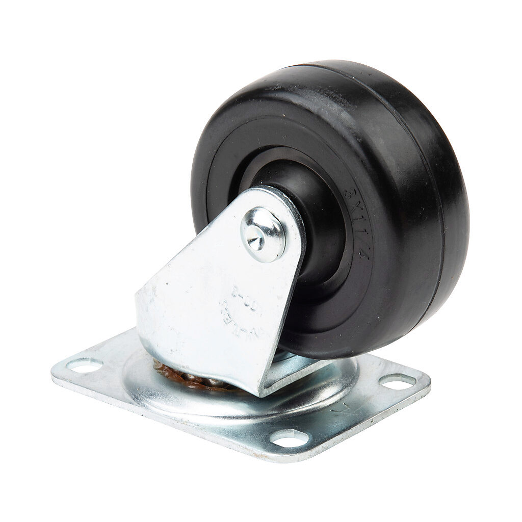 1425BM - Hammond caster set, 700lb capacity. (4) zinc-plated swivel casters and mounting hardware included.