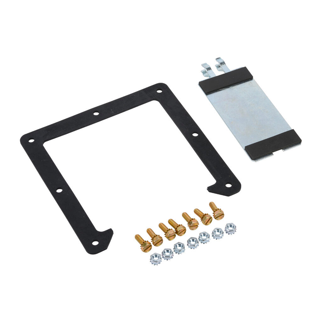 1485DSM - Hammond wireway fitting, snap-on flat sealing plate, 6 x 6in, carbon steel, ANSI 61 gray, powder coat finish, NEMA 12. For use with 1485 series wireway.