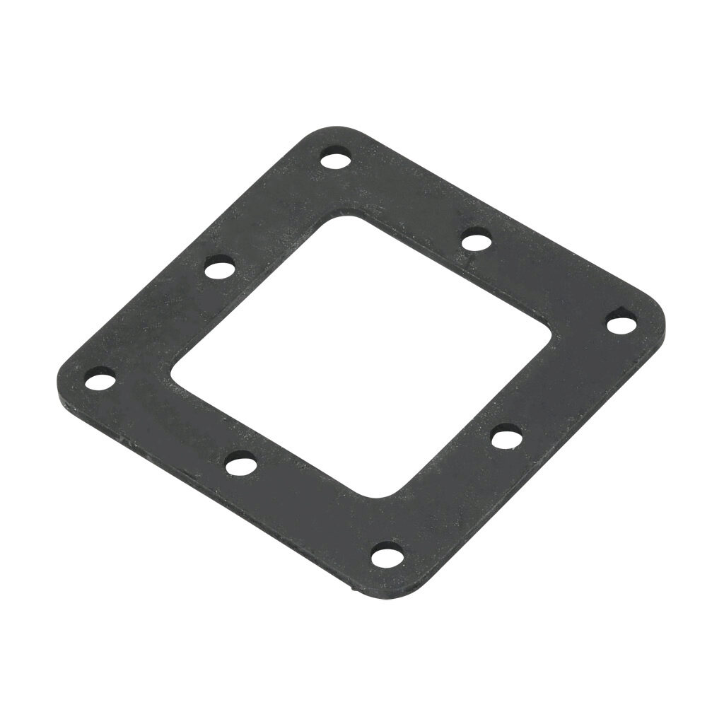 1487BS - Hammond wireway gasket kit, 2.5 x 2.5in, rubber, black. For use with 1487 series wireway.