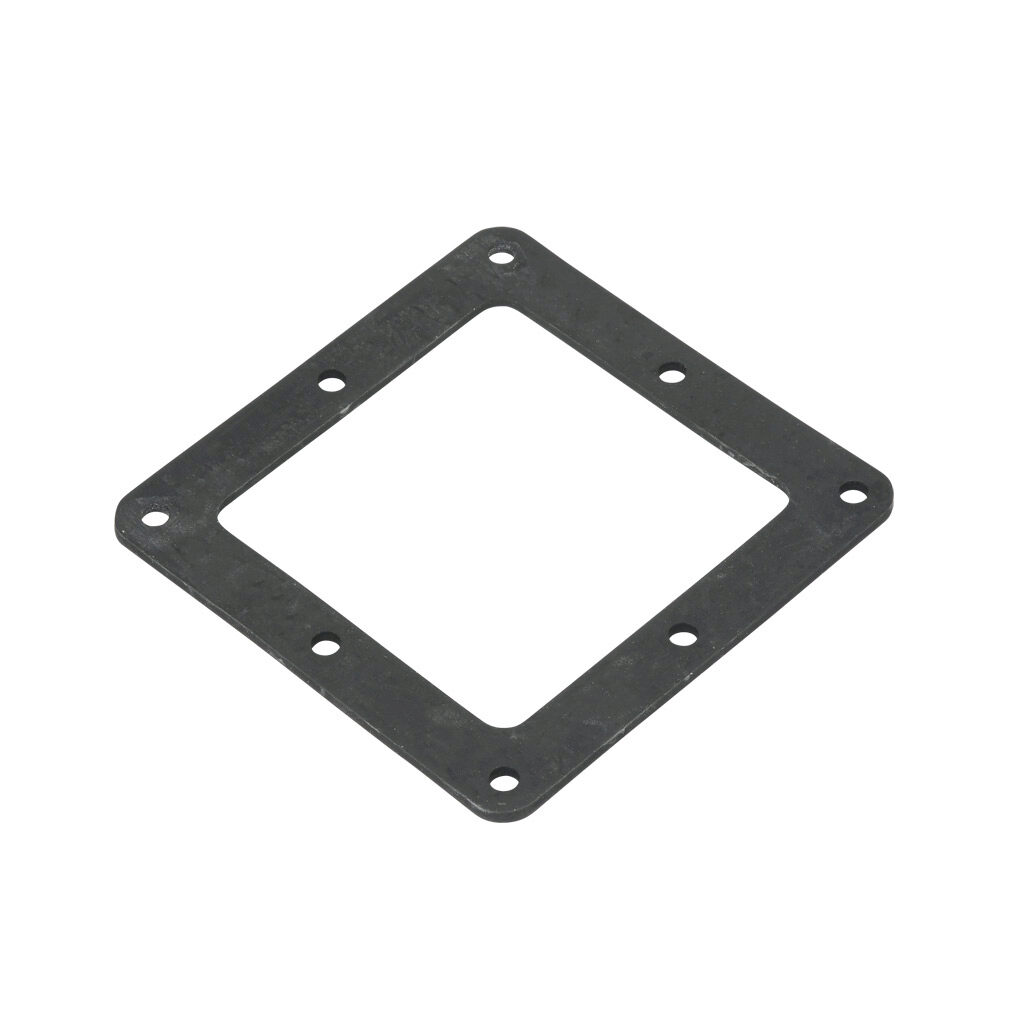 1487CS - Hammond wireway gasket kit, 4 x 4in, rubber, black. For use with 1487 series wireway.