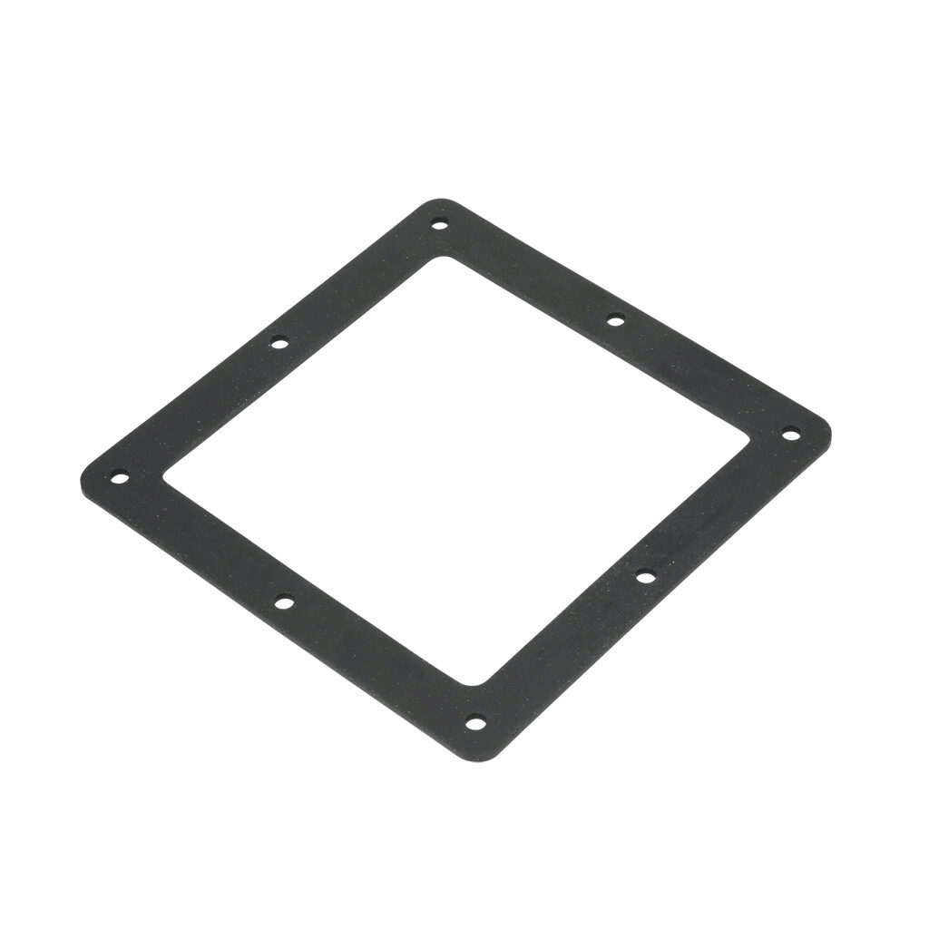 1487DS - Hammond wireway gasket kit, 6 x 6in, rubber, black. For use with 1487 series wireway.