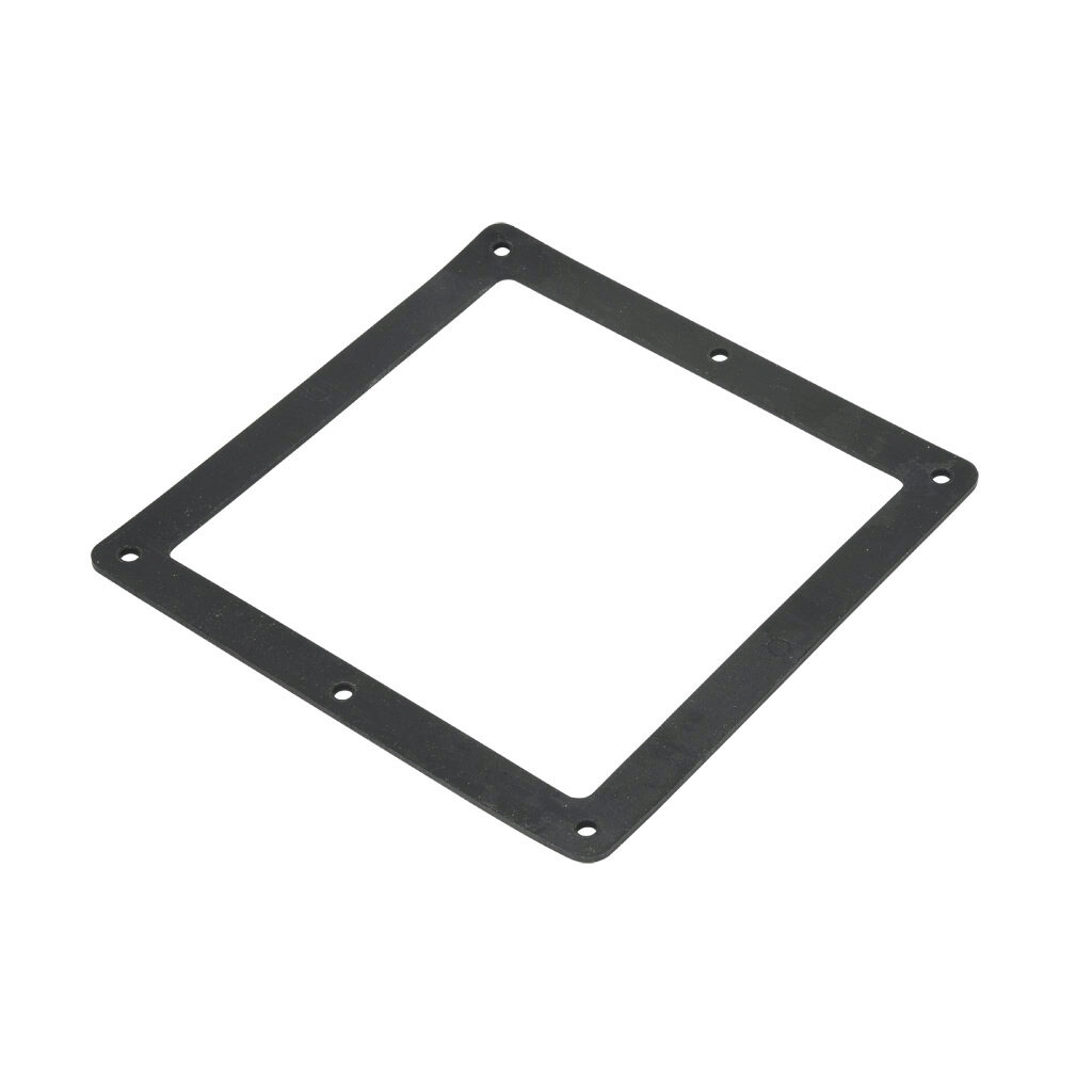 1487ES - Hammond wireway gasket kit, 8 x 8in, rubber, black. For use with 1487 series wireway.